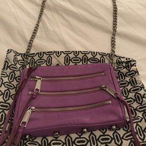 Rebecca Minkoff mini 5 zip cross body